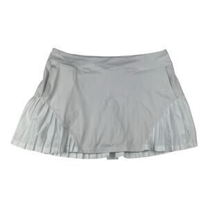 Under Armour women's XL white tennis skort skirt athletic shorts golf
